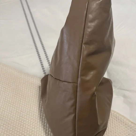 NWT Kassl Editions Anchor Hand Small Oil Camel Designer Handbag - Picture 5 of 11